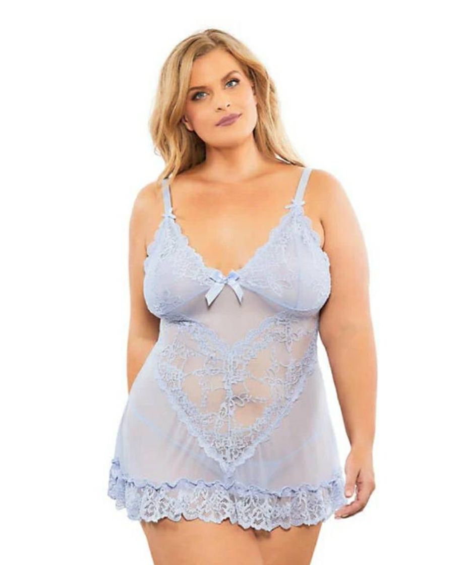 Moda Lace babydoll set