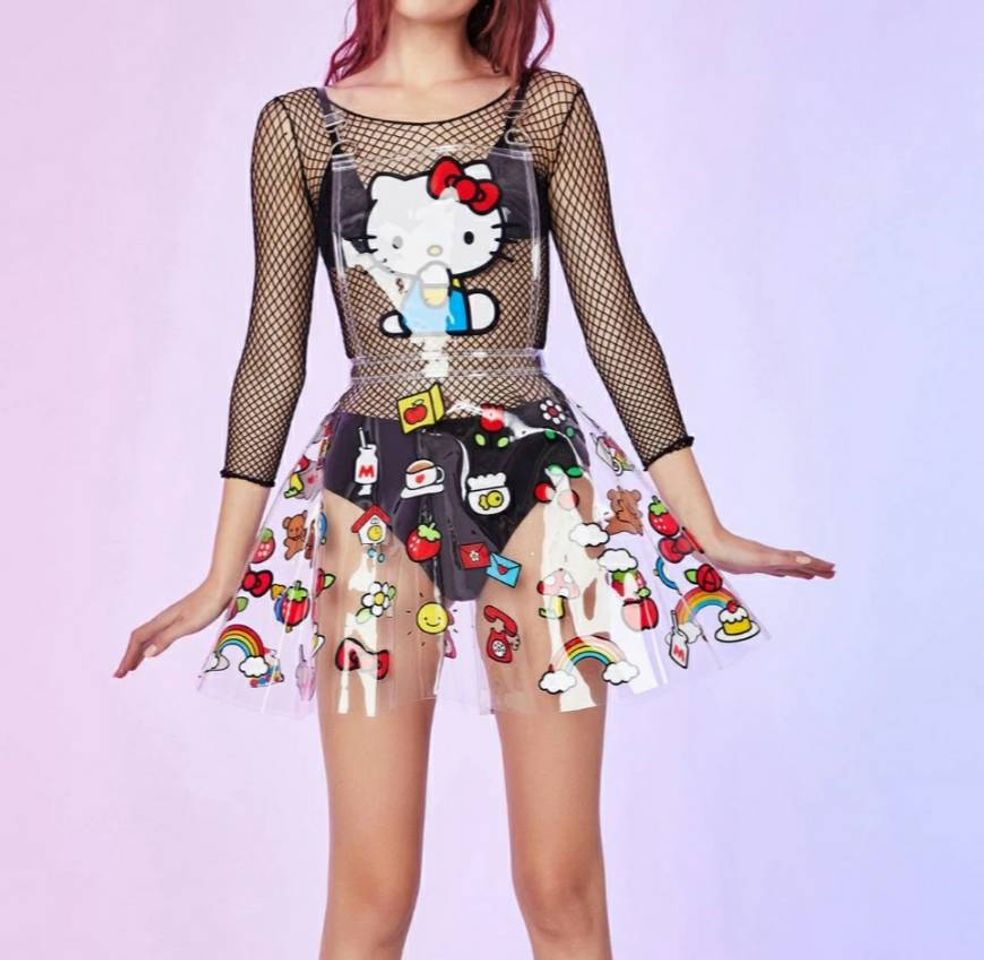 Moda Hello Kitty Mini Dress