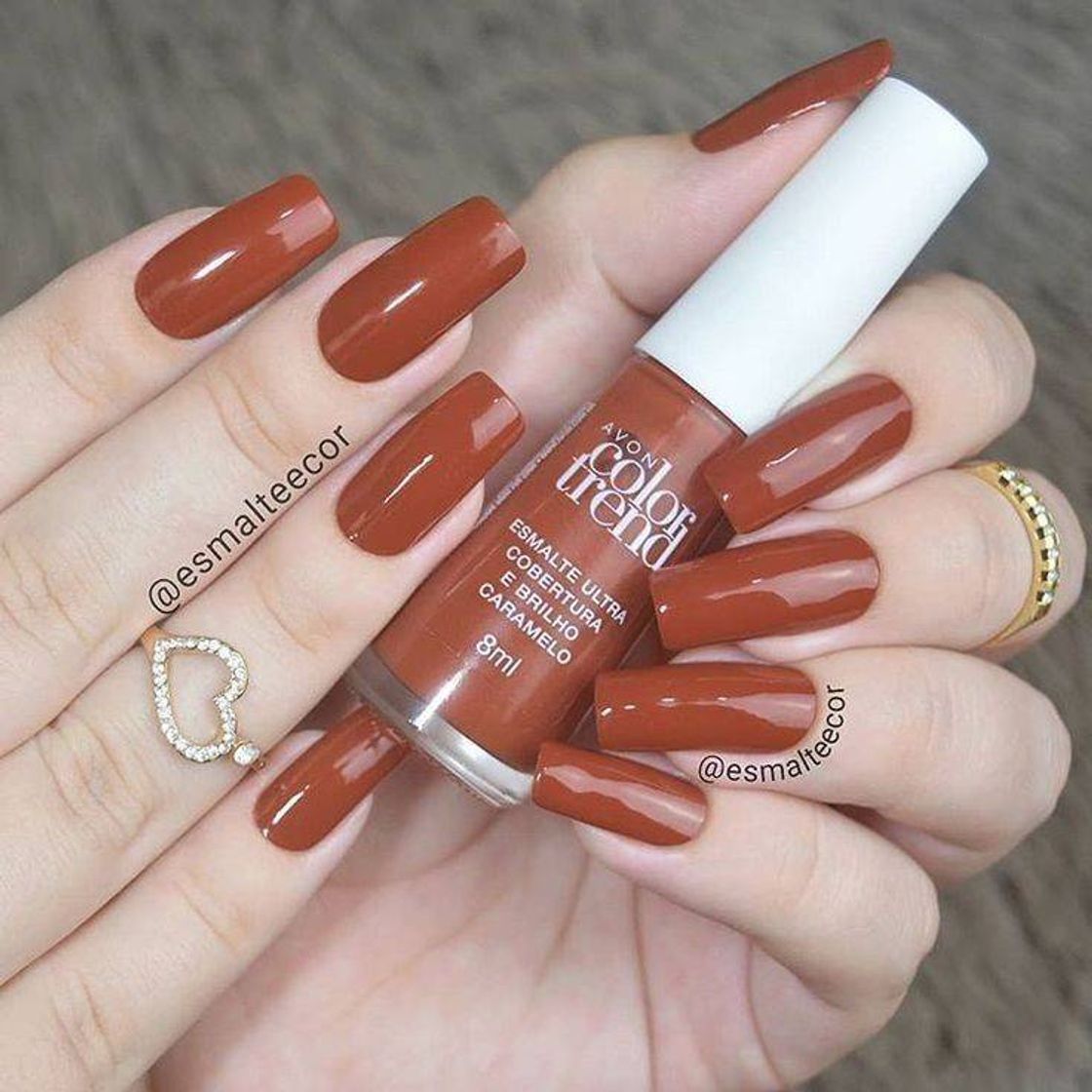 Moda Esmalte terra cota 🧡