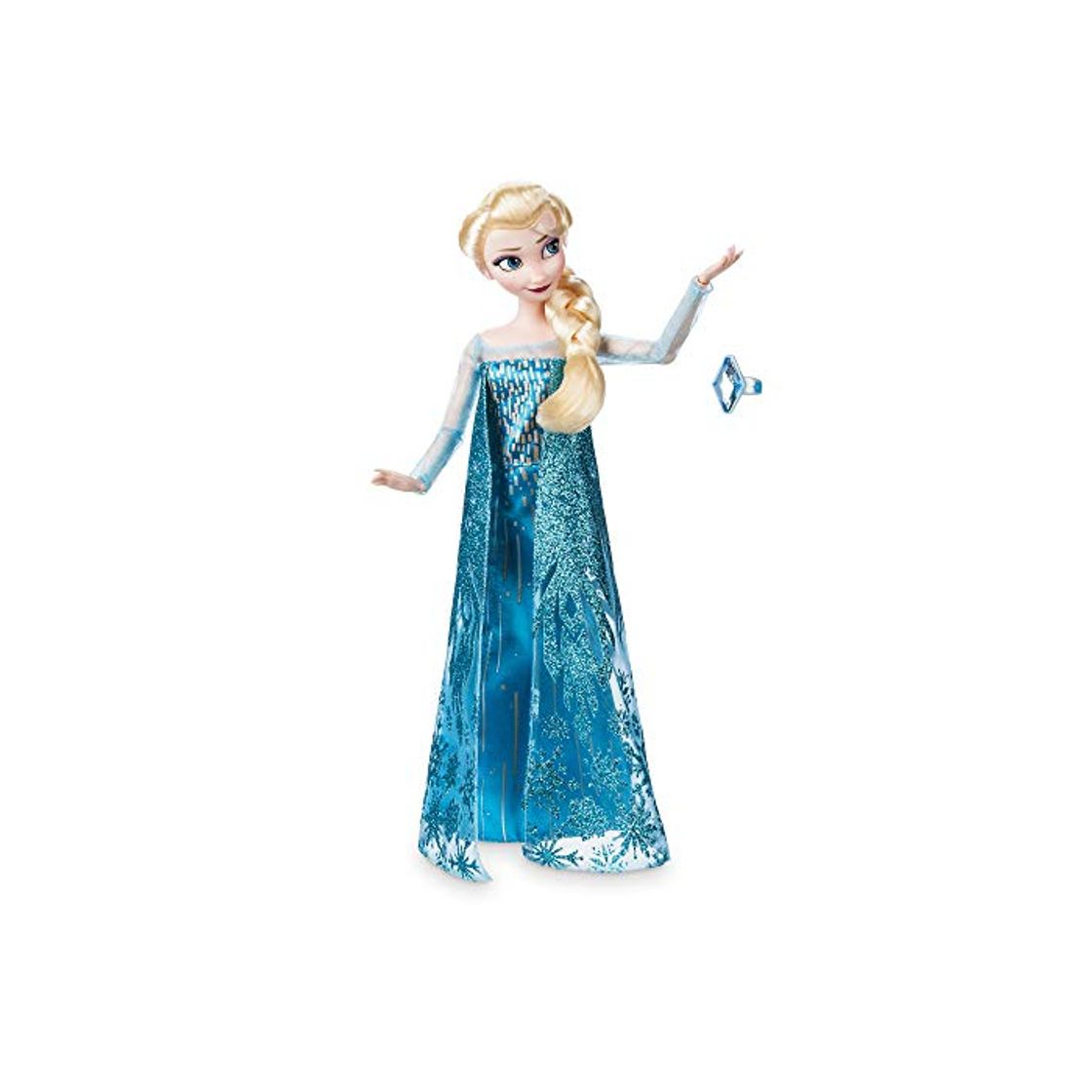 Productos Disney Store Oficial Elsa Princesa muñeca clásica con el Anillo de Accesorios