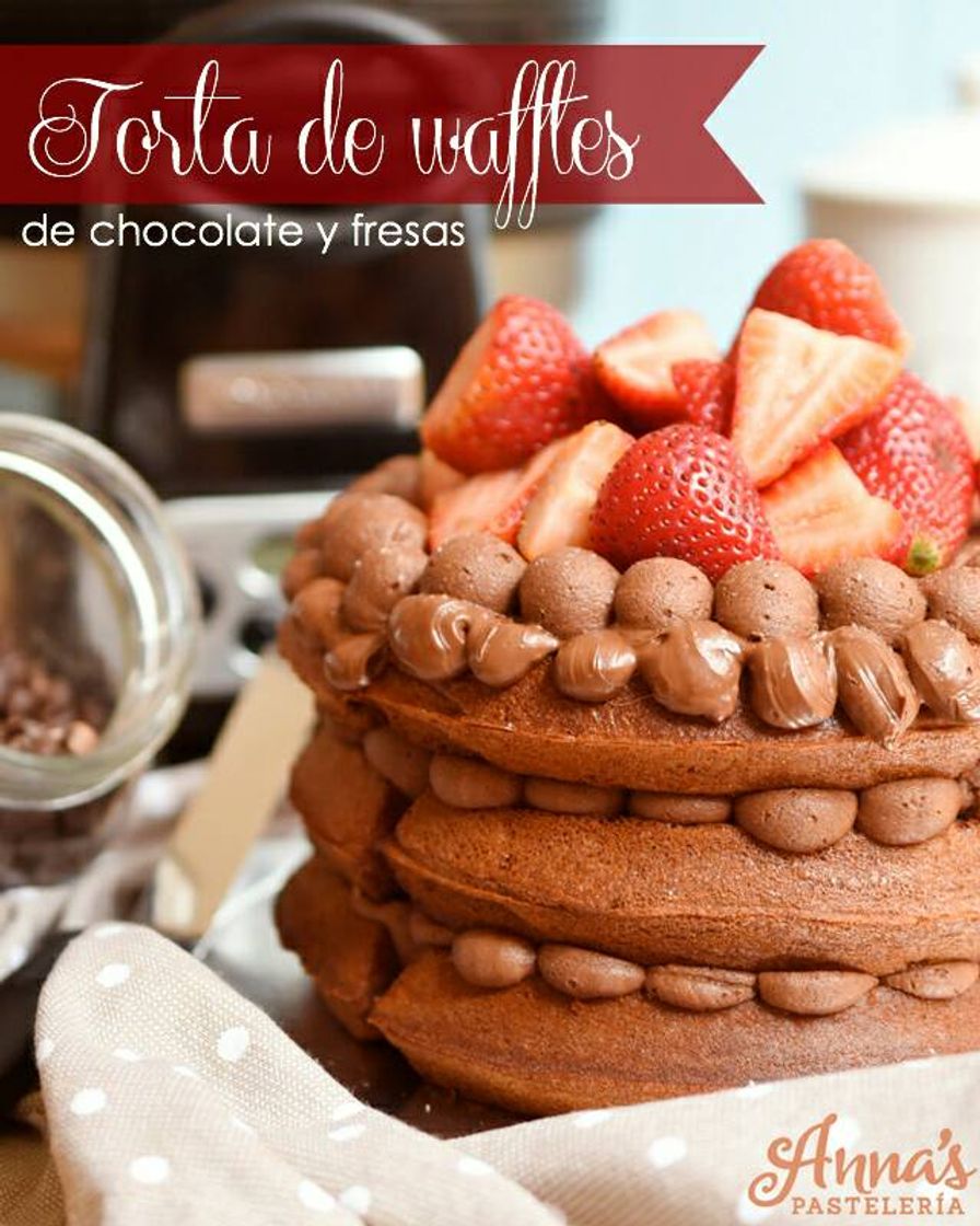 Social 🍰🎂😍Torta de waffles y fresas🍰🎂😗😁