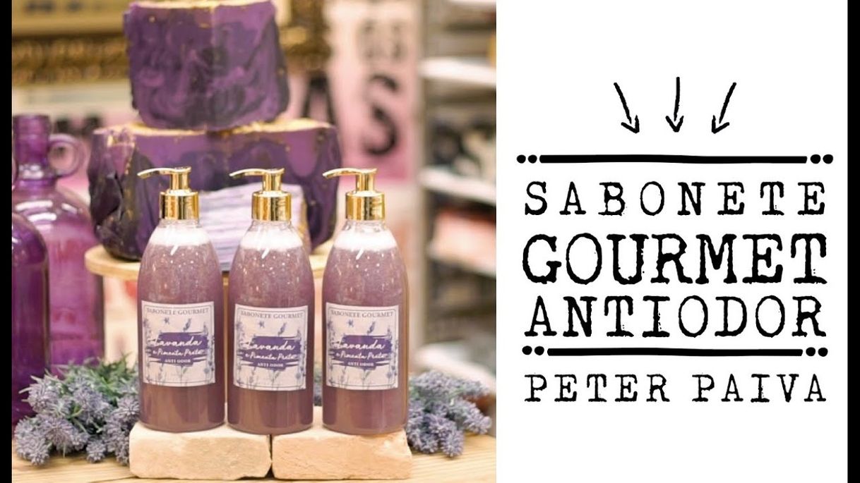 Fashion Sabonete Líquido Gourmet Antiodor Peter Paiva - YouTube