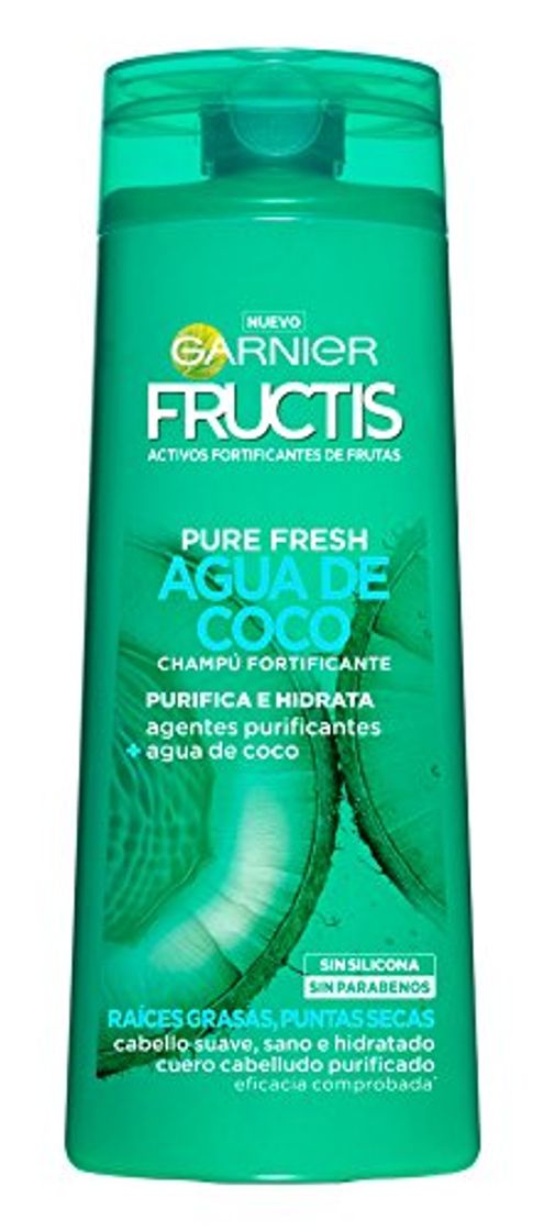 Beauty Garnier Fructis Champú Pure Fresh Agua de Coco