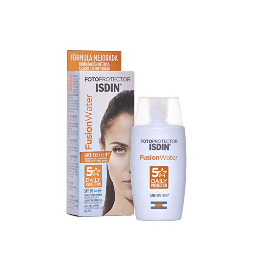 Social Isdin Fusion Water SPF 50 Foto Protector Cuidado Solar