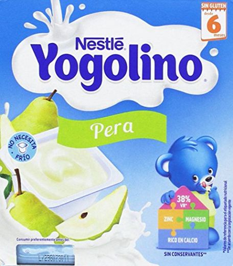 Nestlé Iogolino Alimento infantil, leche fermentada con puré de pera - Paquete