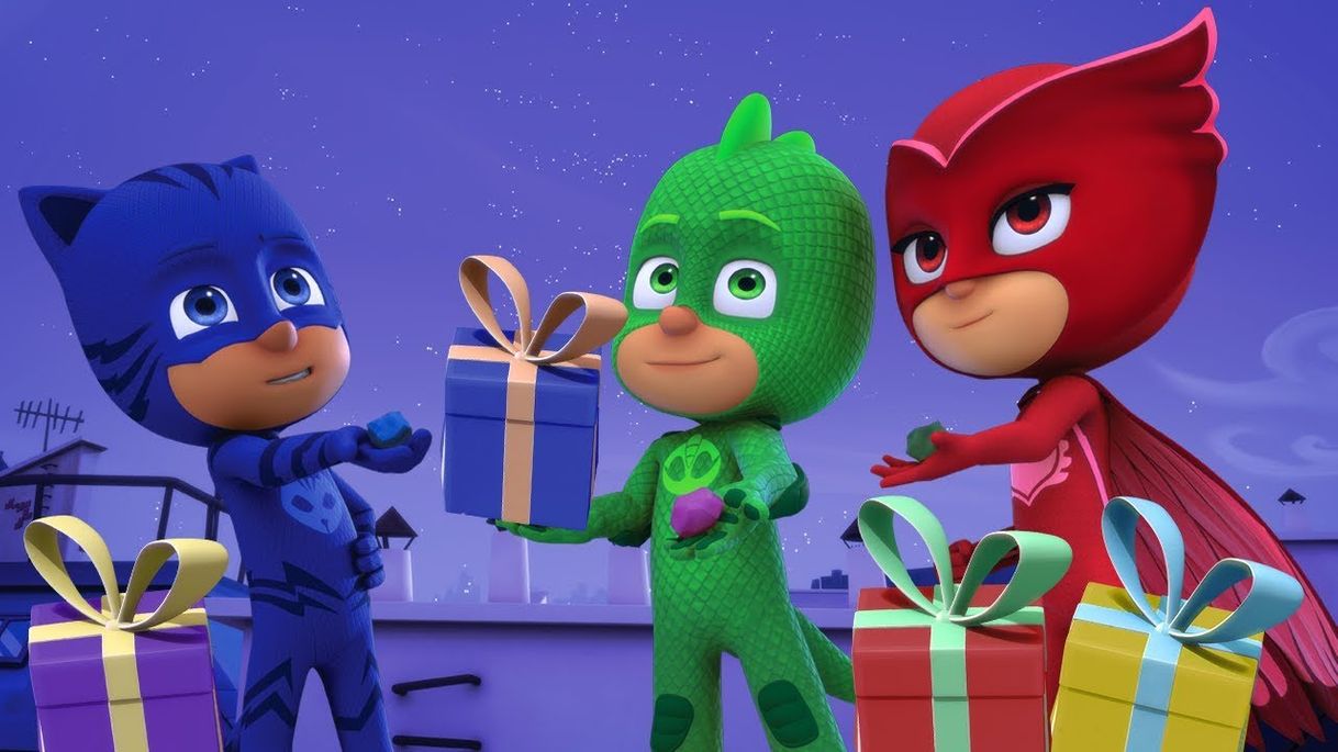 Moda PJ Masks em Português | O LAGARTIXO SALVA O NATAL - YouTube