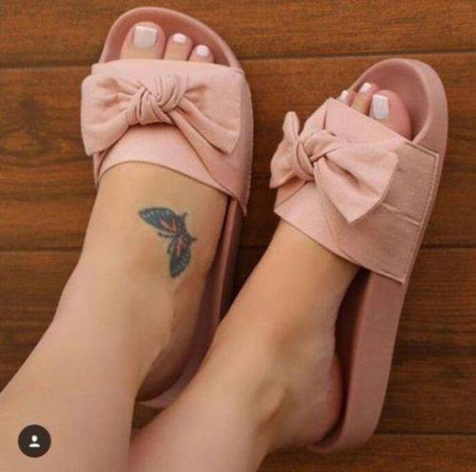 Moda Chinelo slide nude 