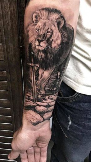 Leão tattoo