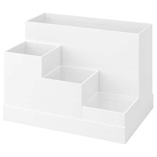 TJENA Organizador escritorio, blanco, 18x17 cm - IKEA