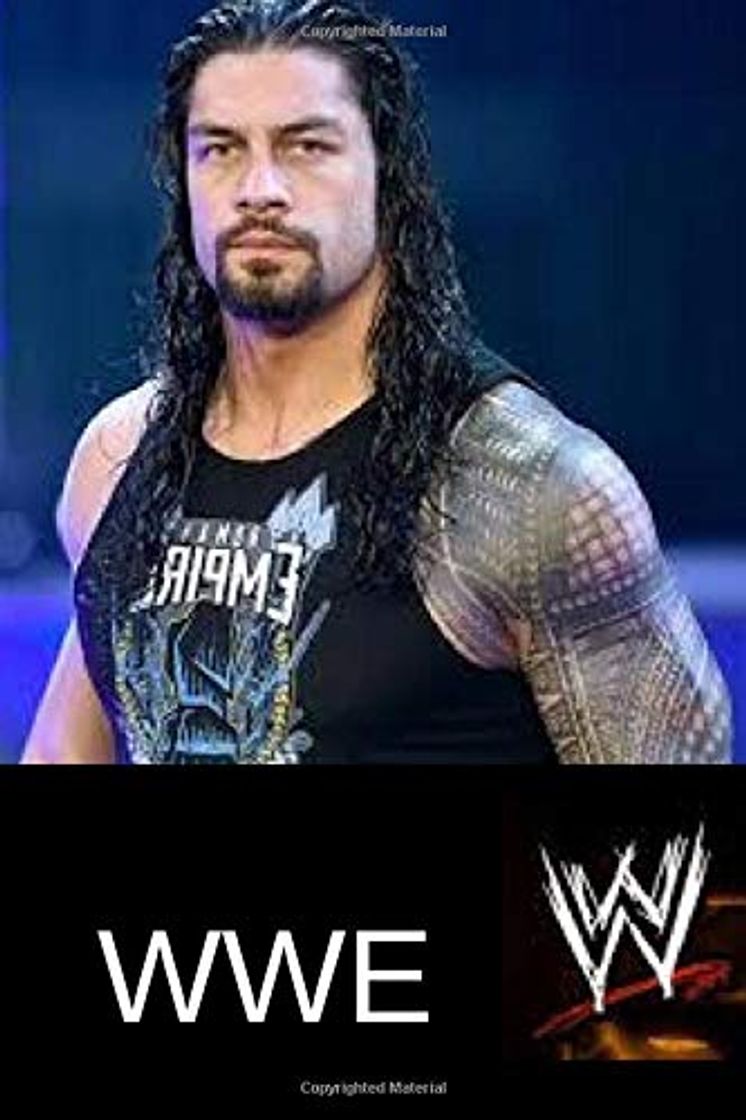 Libro Wwe notebook: journals for writing and roman reigns fans  120 page 6*9