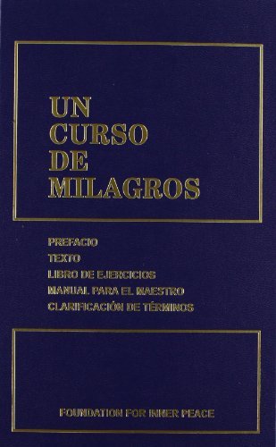 Libro Un Curso De Milagros