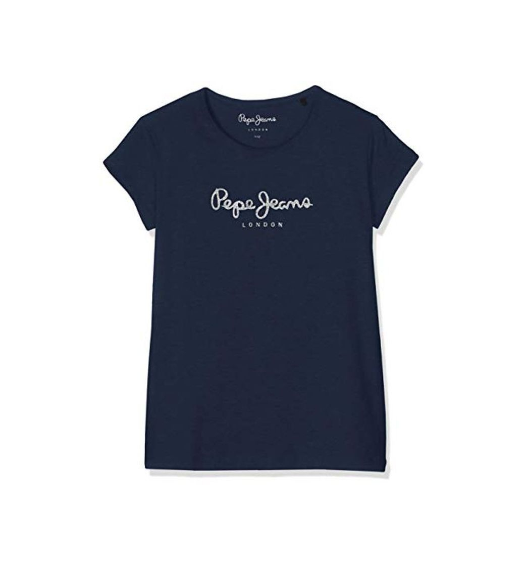 Product Pepe Jeans Hana Glitter S/s Camiseta, Azul