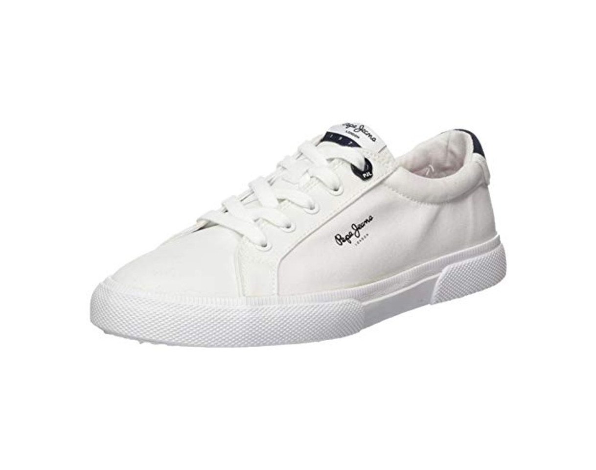 Products Pepe Jeans Kenton Basic Woman, Zapatillas para Mujer, Blanco