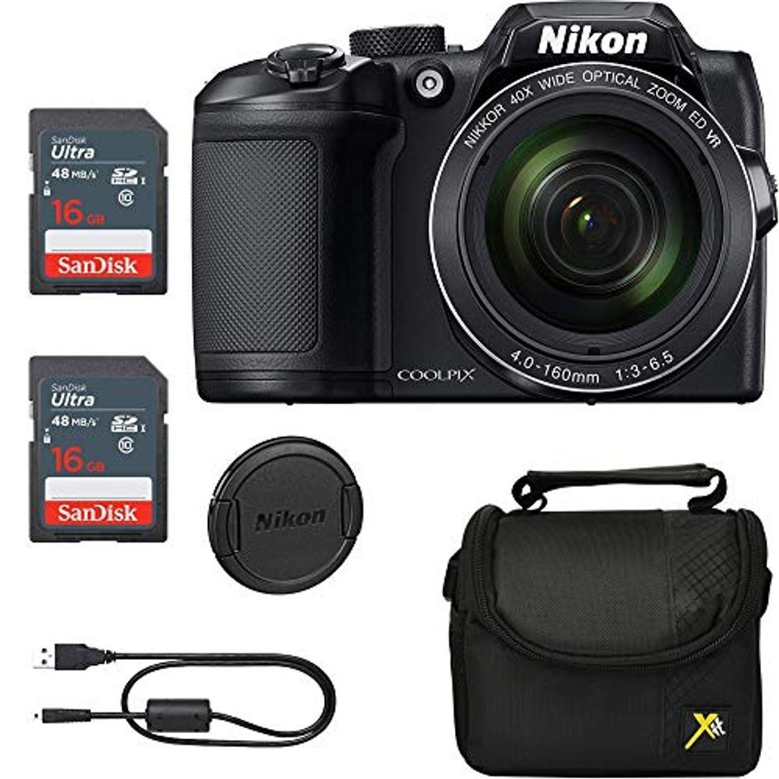 Lugares Executive Prices, Classic Bundle for Nikon B500 Coolpix Camera