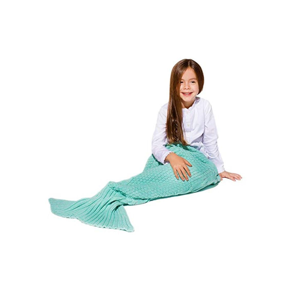 Producto Flamingueo Manta Sirena - Manta Sirena Niñas Turquesa