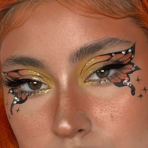 Maquillaje butterfly 2