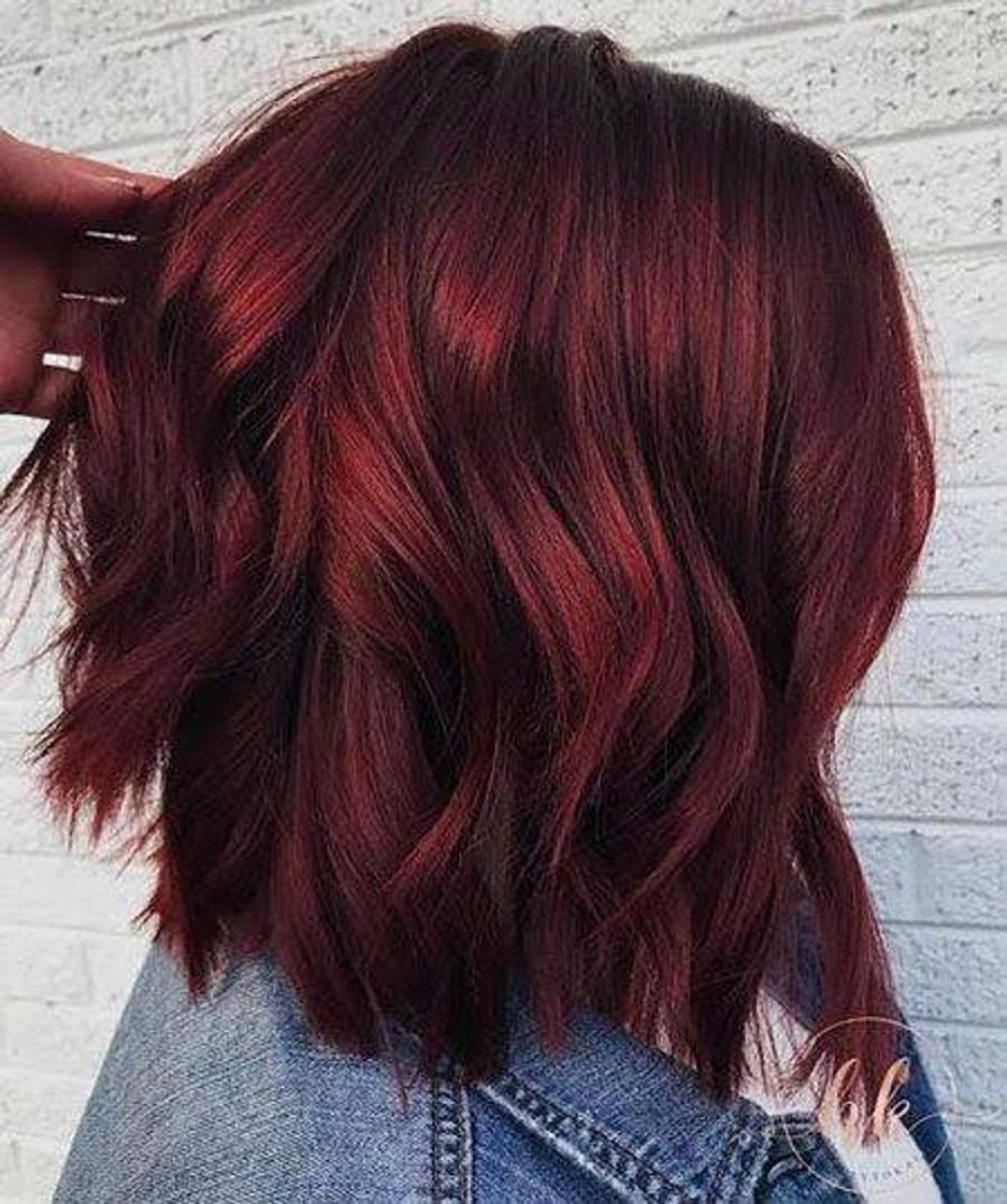 Fashion Cabello corto rojo ❤️