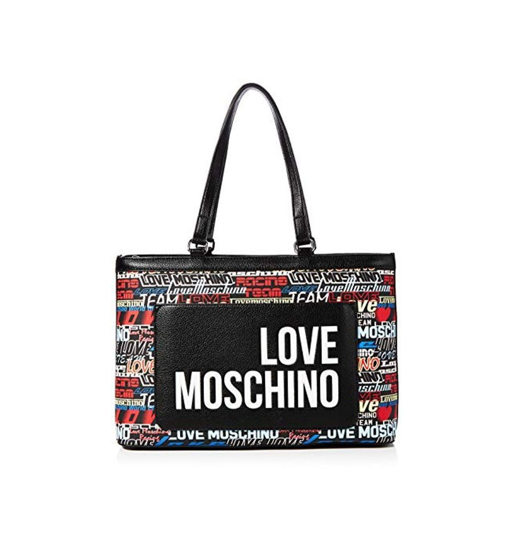 Social Love MoschinoJc4089pp1aMujerBolsos totesPlateado