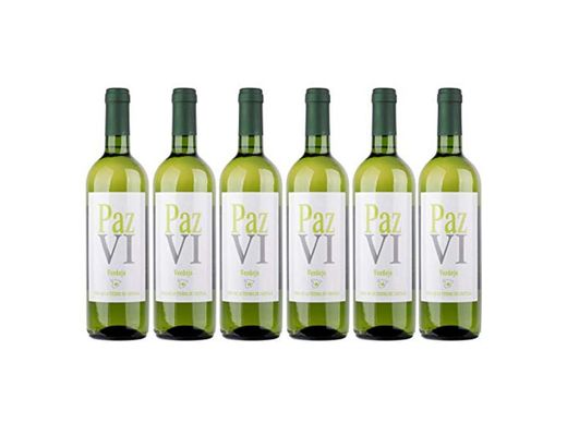 Paz VI Vino Blanco Verdejo - Botellas 6 x 750 ml -
