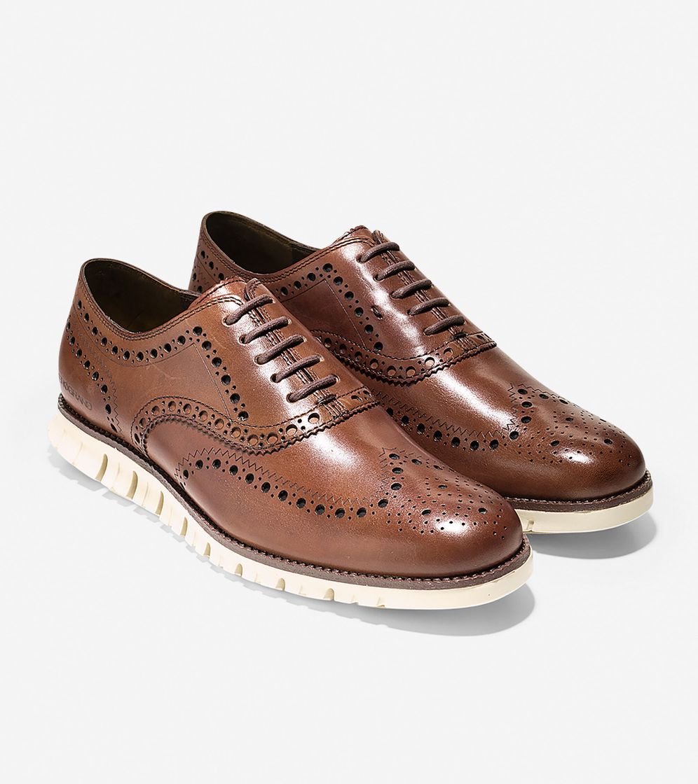 Producto Cole Haan Herren Zerogrand Wing Oxfords Braun British Tan)