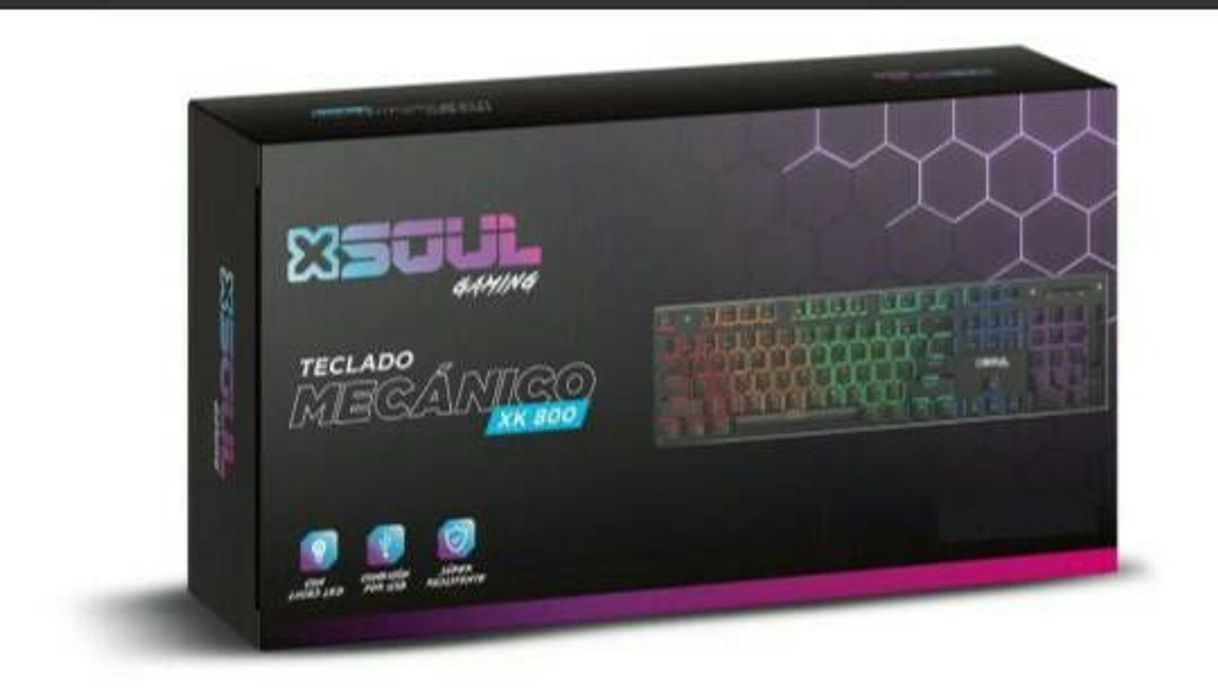 Moda Teclado mecánico 100%