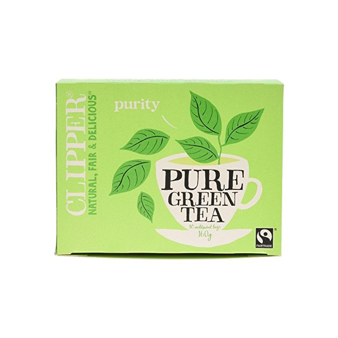 Product Clipper Pure Green Tea 80 Bag