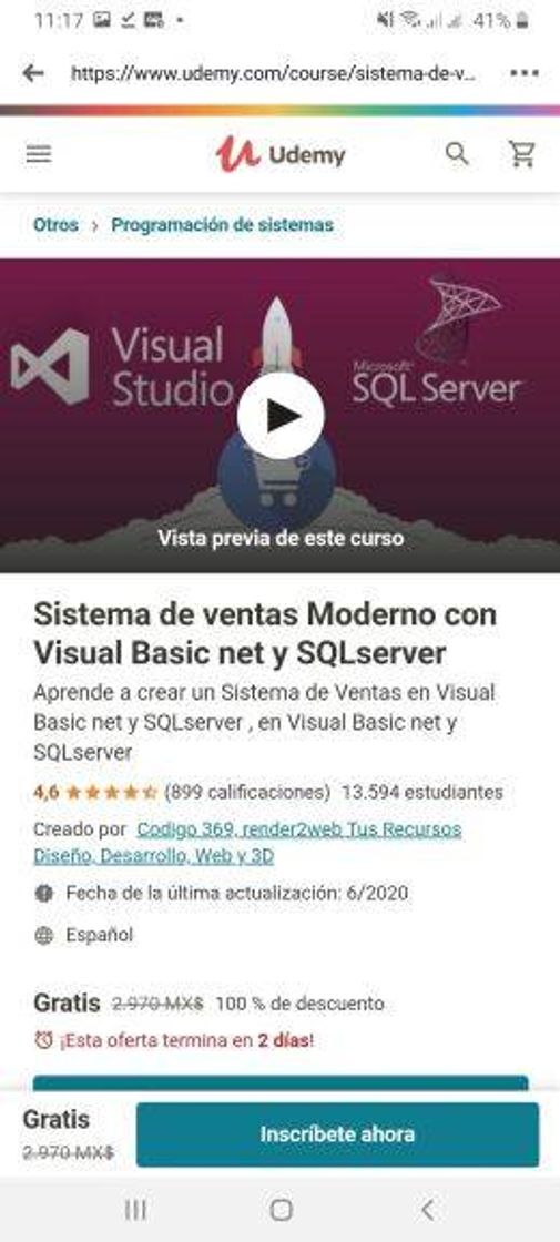 Social Curso de sistema de ventanas moderno en visual basic 