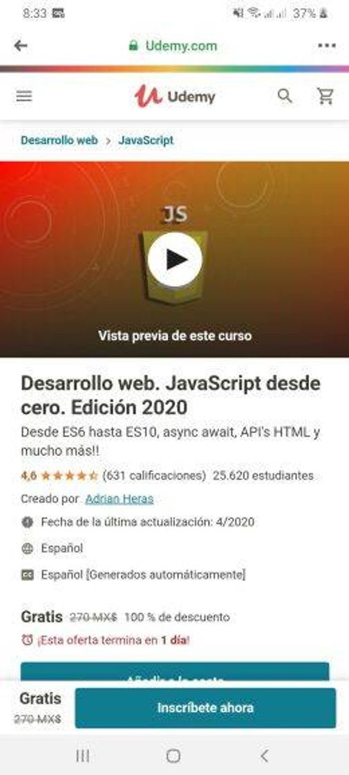 Social Curso de Java script 2020 free 