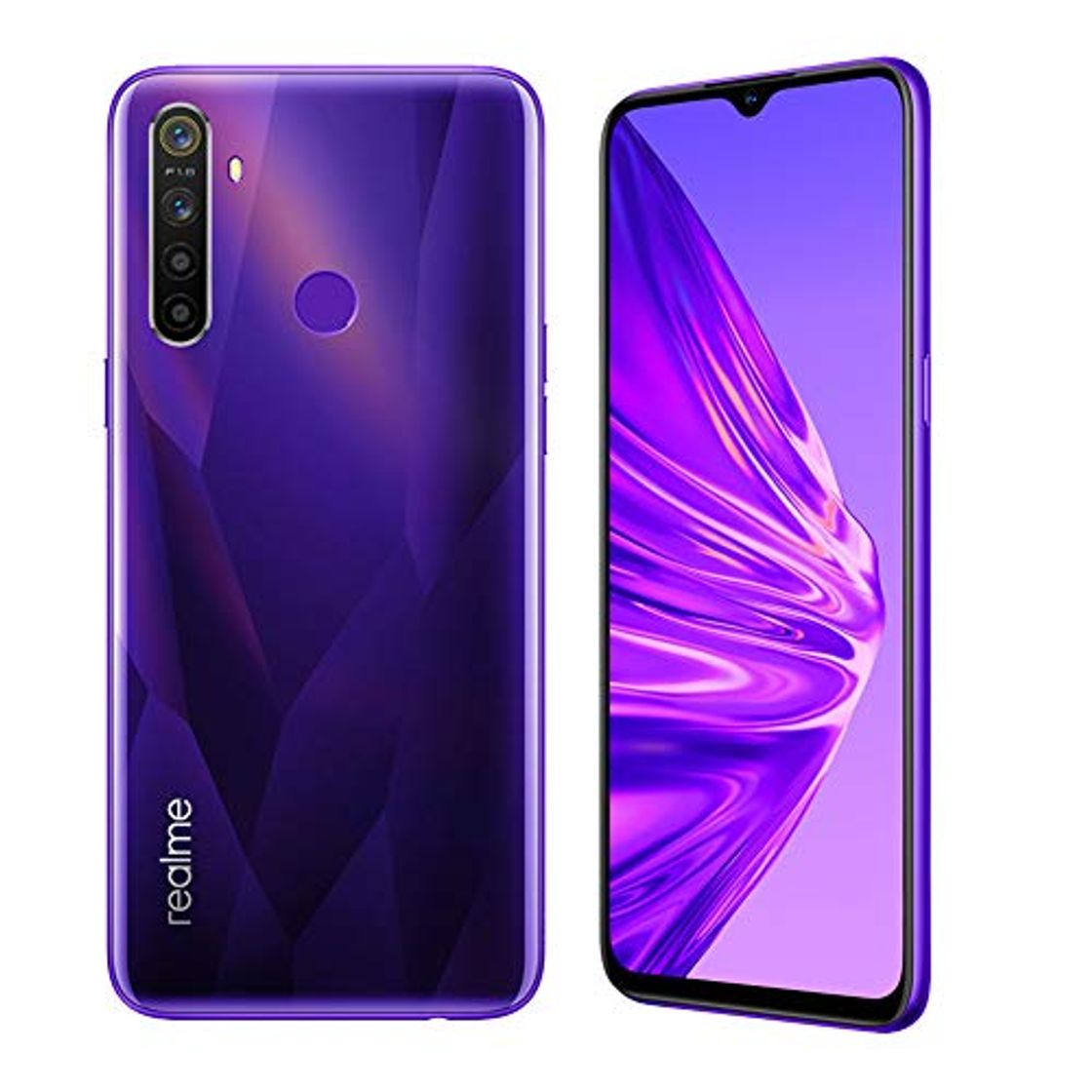 Social realme 5 Smartphone Móvil, 4 GB RAM 128 GB ROM 6.5" Snapdragon