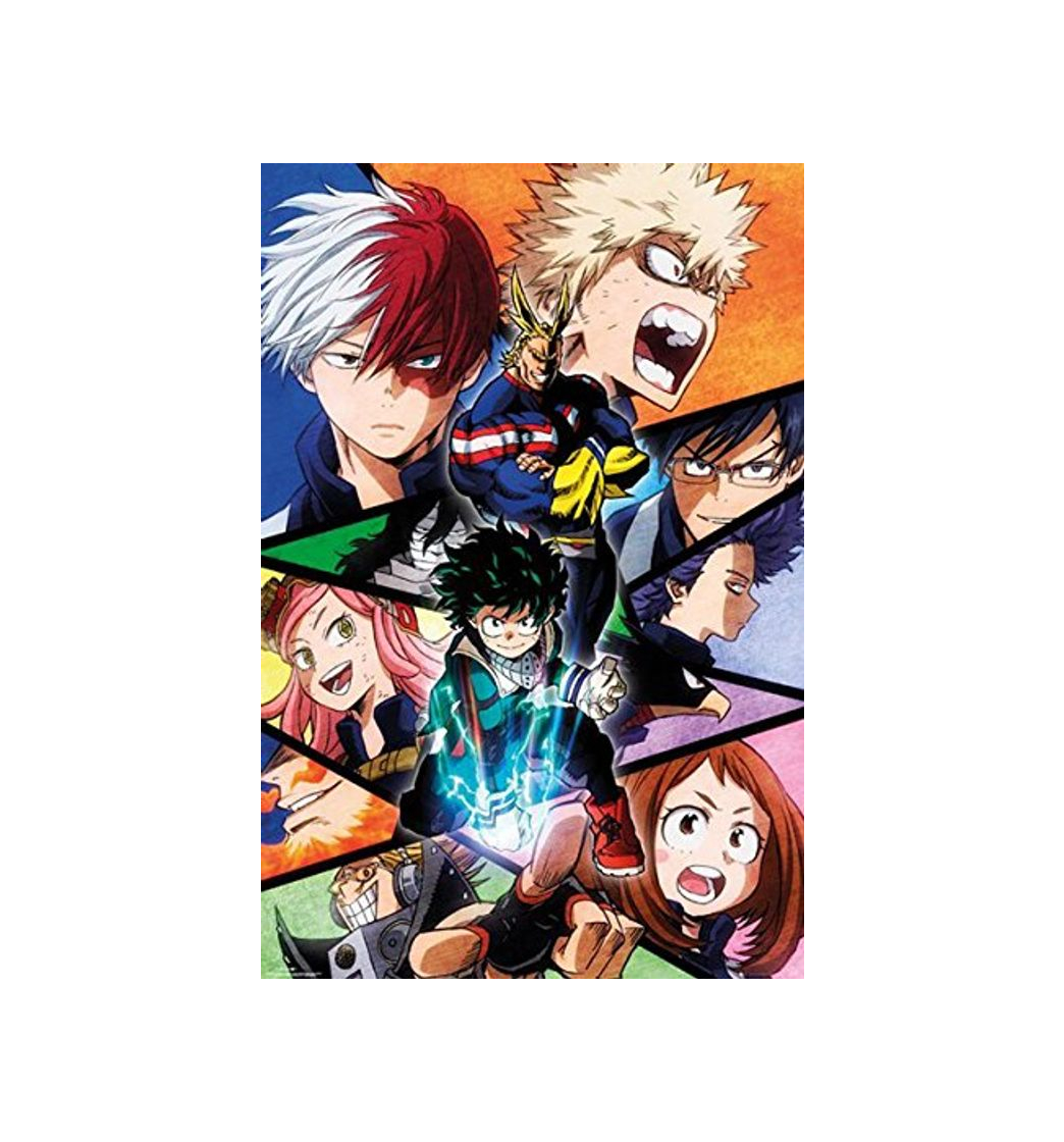 Producto My Hero Academia Póster Personajes