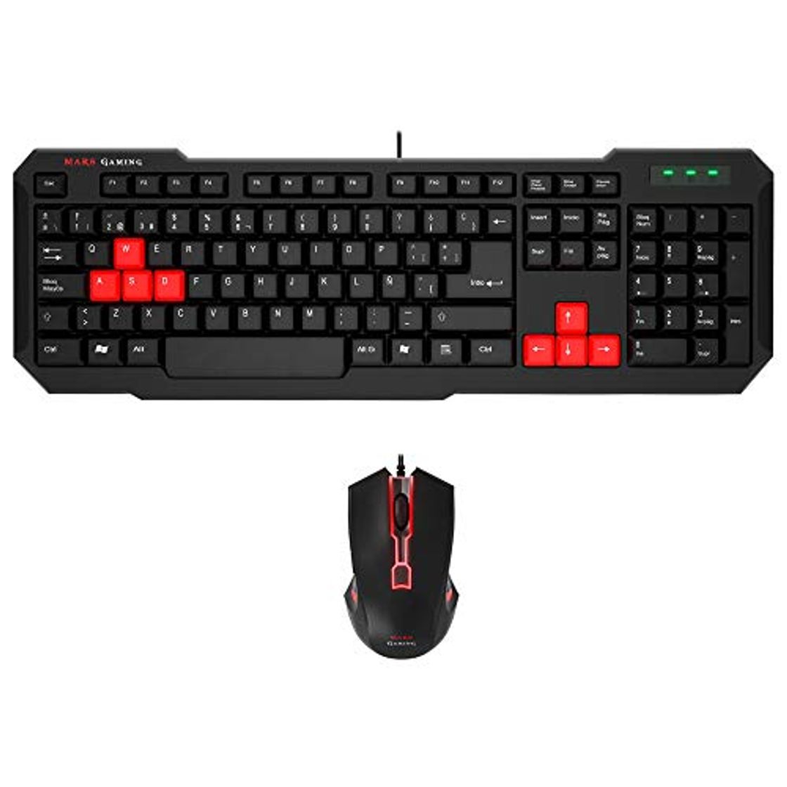 Producto Mars Gaming MACP0 - Combo gaming de teclado y ratón