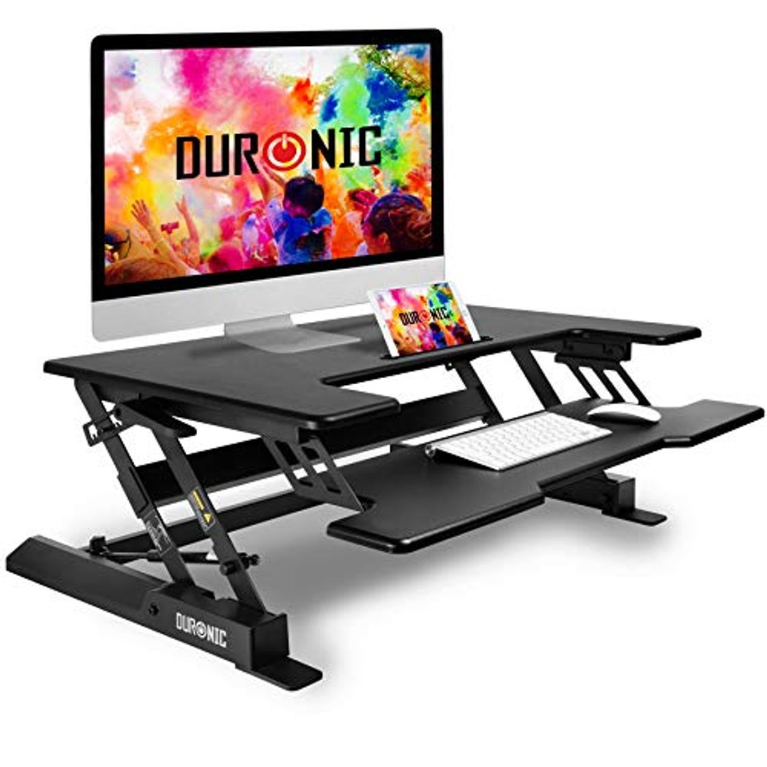 Product Duronic DM05D1 Estación de Trabajo para Monitor con Altura Ajustable de 16