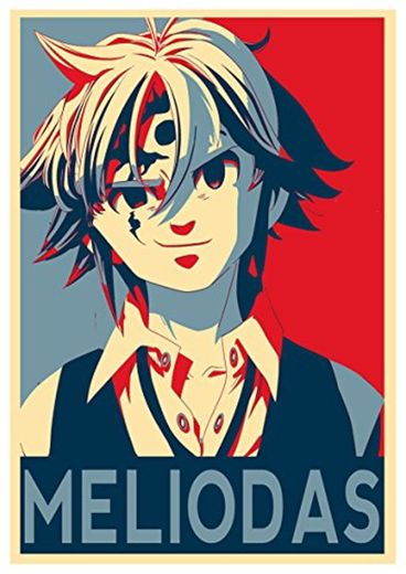 Instabuy Poster Seven Deadly Sins Propaganda Meliodas Variant - A3