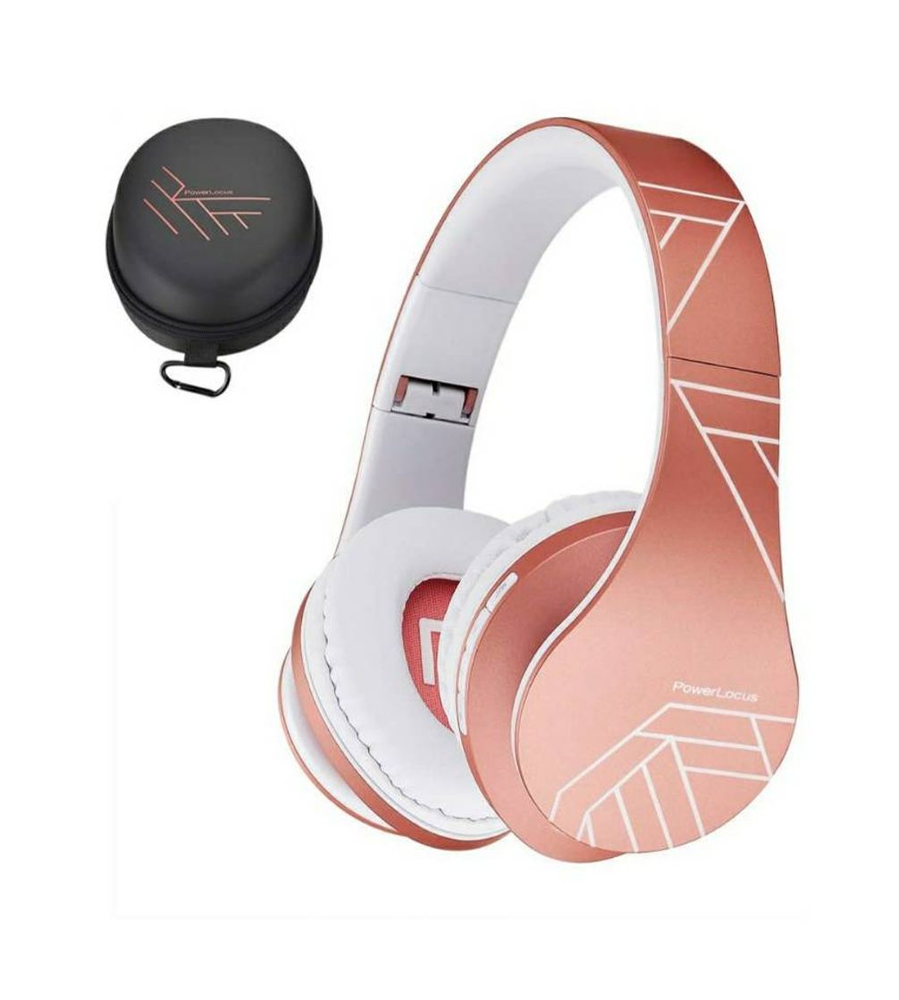 Social Auriculares color Rosa oro