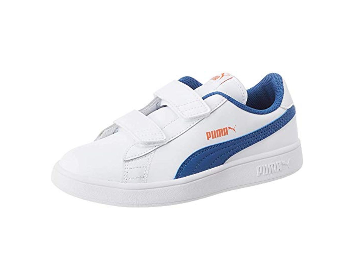 Productos PUMA Smash V2 L V PS, Zapatillas Unisex niños, Blanco White