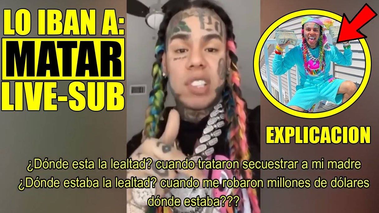 Canción 6IX9INE HABLA!!  PORQUE DELATÓ A SUS EX COMPAÑEROS