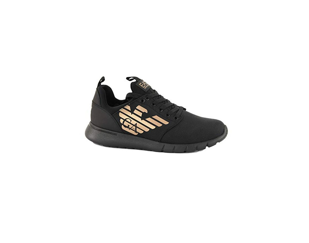 Product EMPORIO ARMANI EA7 Simple Racer Cordura U Zapatillas Moda Hombres Negro