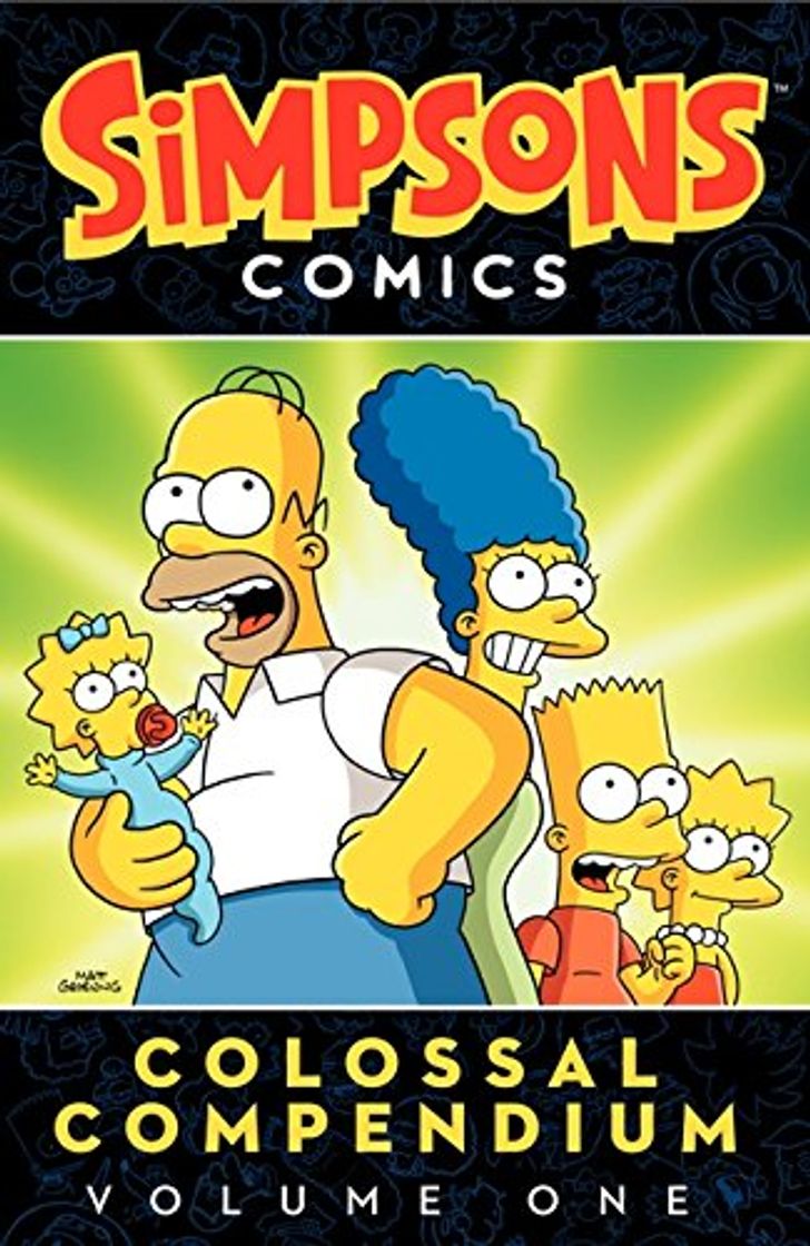 Book Simpsons Comics Colossal Compendium Volume 1