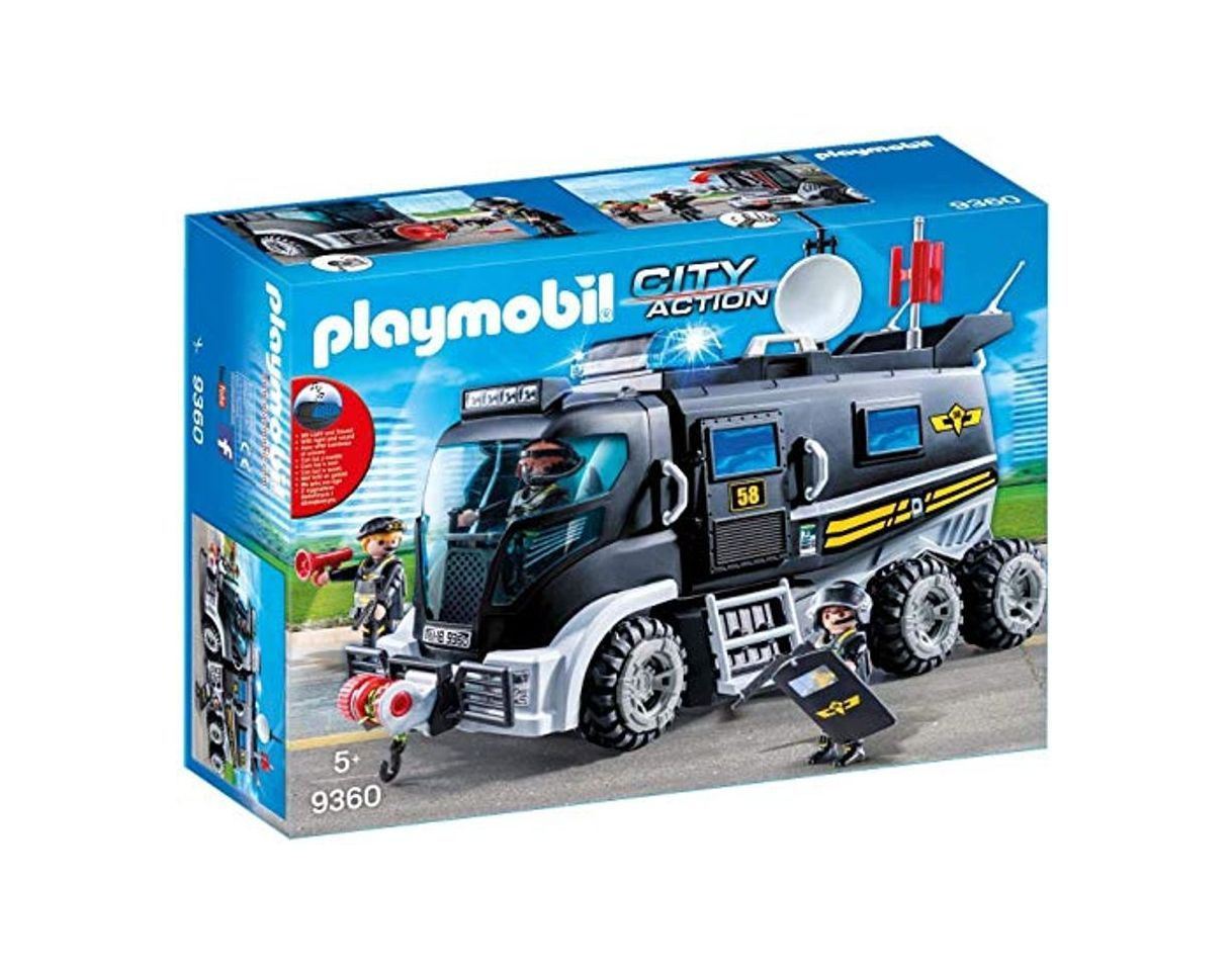 Producto PLAYMOBIL City Action Vehículo con luz LED y Módulo de Sonido, a