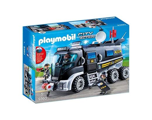 PLAYMOBIL City Action Vehículo con luz LED y Módulo de Sonido, a