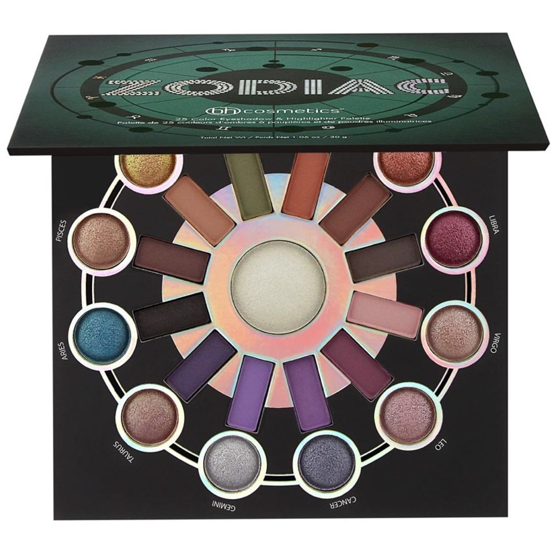 Producto Zodiac 25 Color Eyeshadow & Highlighter Palette 