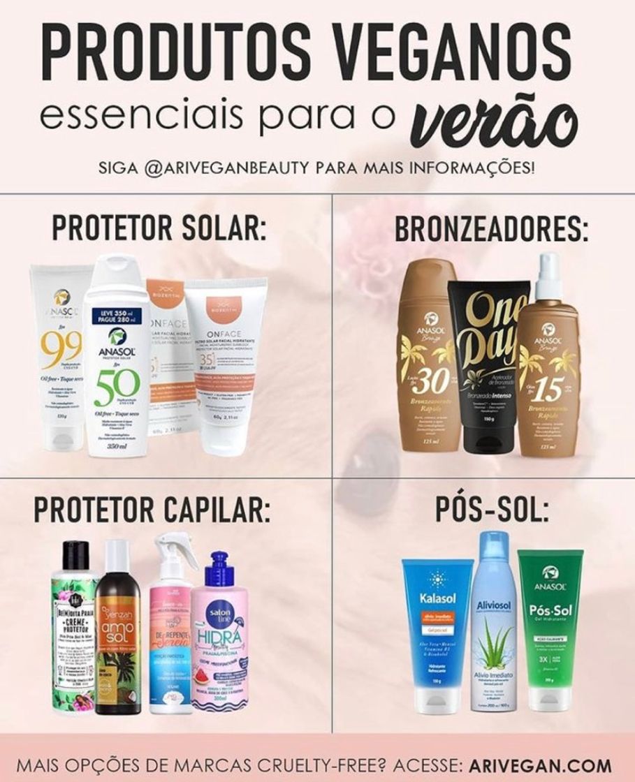 Fashion Produtos para o verão veganos