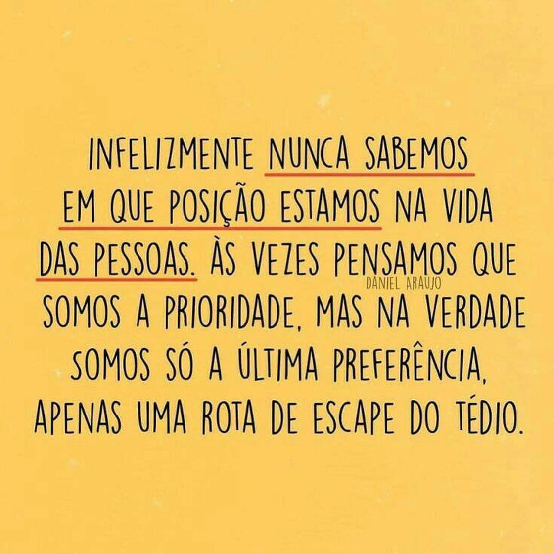 Fashion Não permita que te façam de ultima opção!