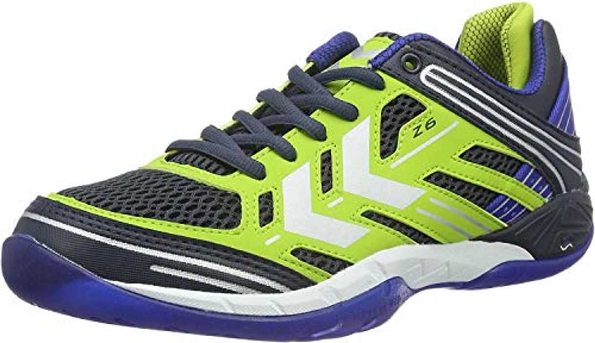 Moda Hummel Omnicourt Z6 - Zapatillas Deportivas para Interior Unisex adulto, color verde