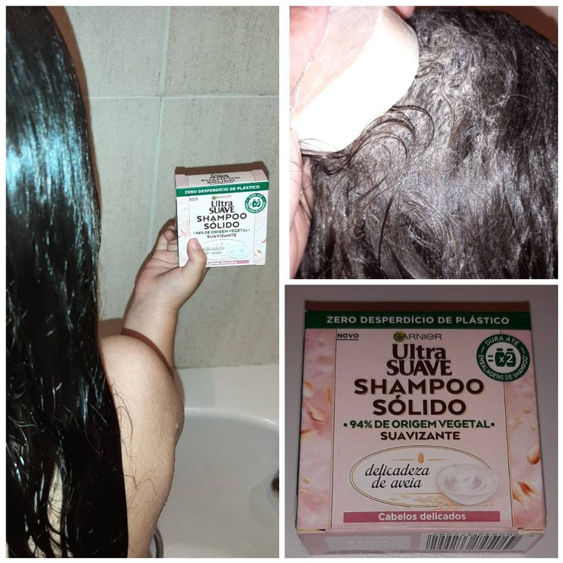 Moda Shampoo solido ultra suave garnier 