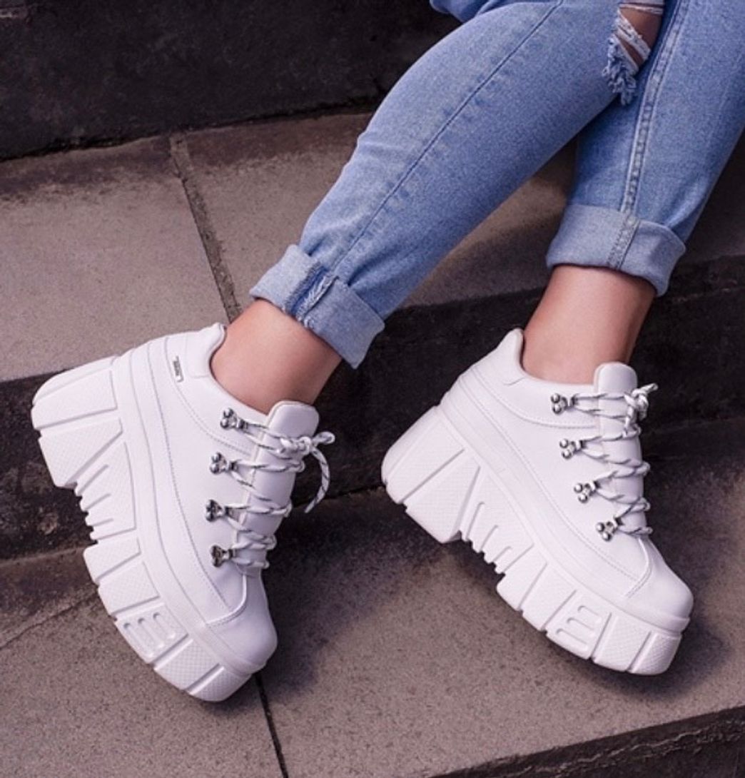 Fashion Dad Sneaker Dakota Flatform Branco