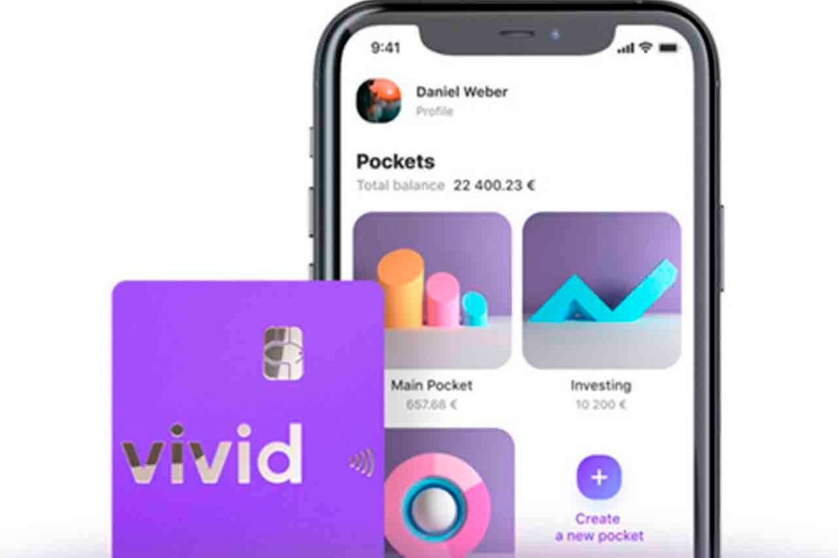 App Vivid money Banco online sin comisiones y 100% GRATIS