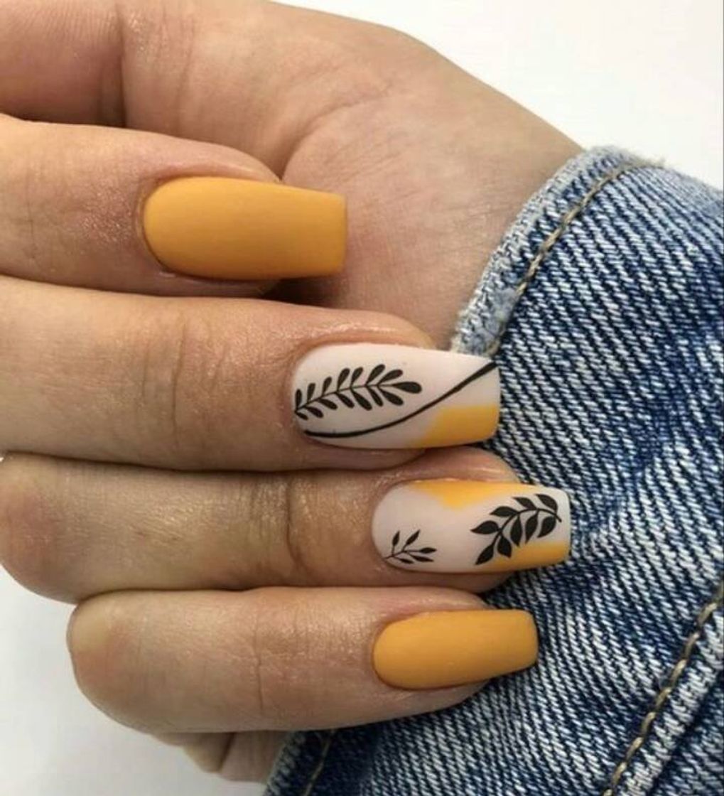 Fashion Nails yellow 💛🌿💅