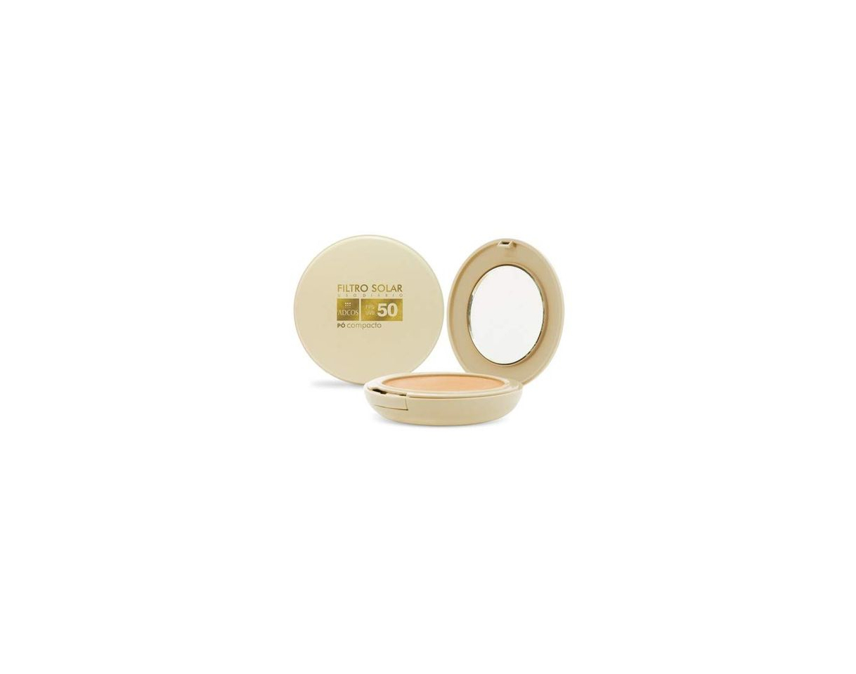 Belleza Adcos Filtro Solar Tonalizante FPS50 pó compacto 11g Peach
