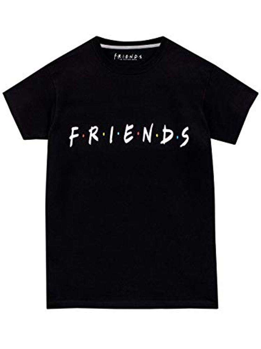 Friends Camiseta de Manga Corta para Niños Negro 8
